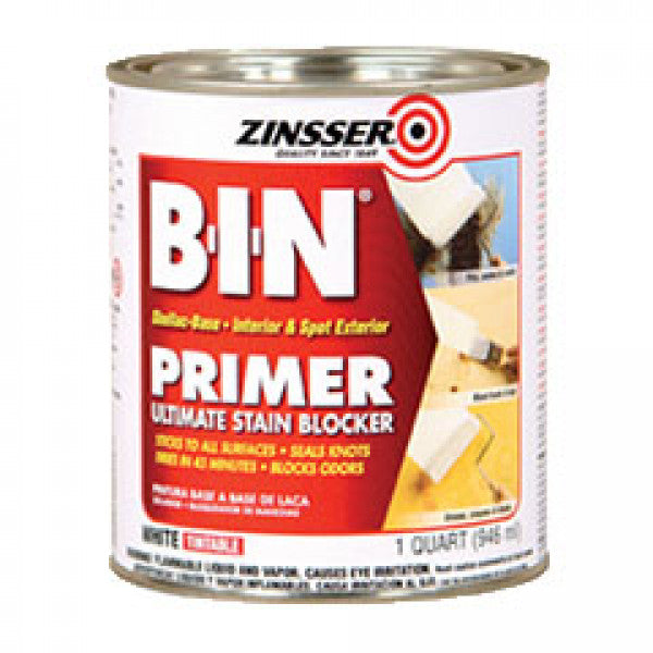 Zinsser Quart B-I-N Shellac-Base Interior Ultimate Stain Blocker