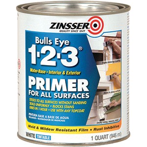 Zinsser Quart 1-2-3 Latex Primer Sealer