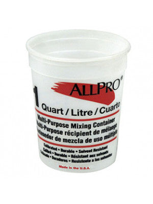 Allpro 1 Quart Multi-Purpose Mixing Container